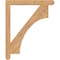 Ekena Millwork Westlake Craftsman Smooth Bracket, Western Red Cedar, 3 1/2"W x 36"D x 44"H BKT04X36X44WTL04SWR - alternate 2